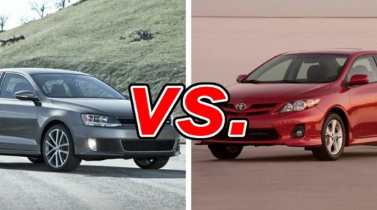 Сравнение Toyota Corolla и Volkswagen Jetta