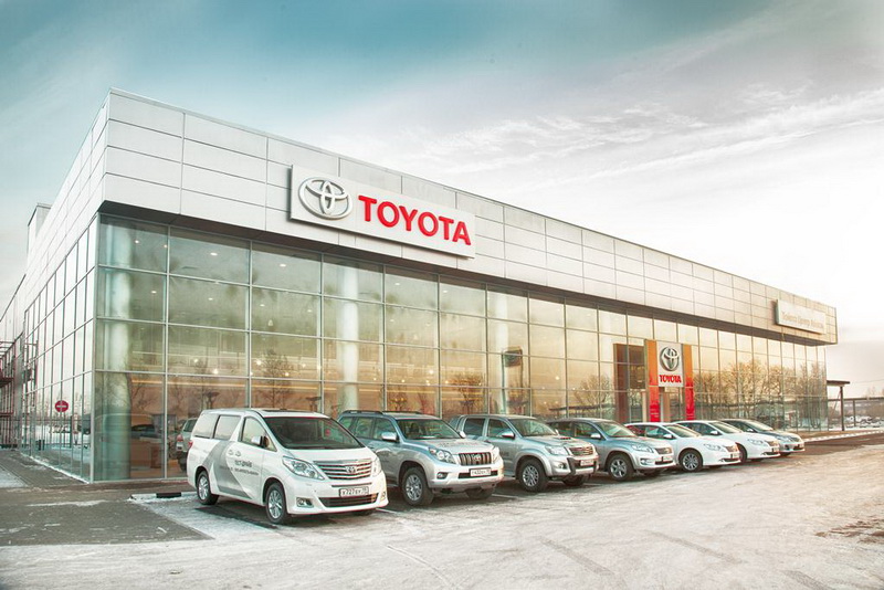 Официальный дилер  Toyota в Тюмени и его модельный ряд