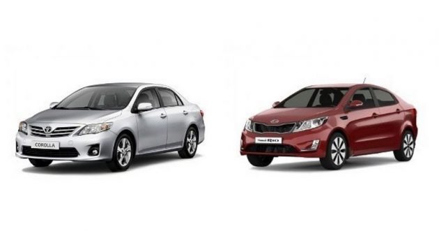Что лучше выбрать: Toyota Corolla или Kia Rio